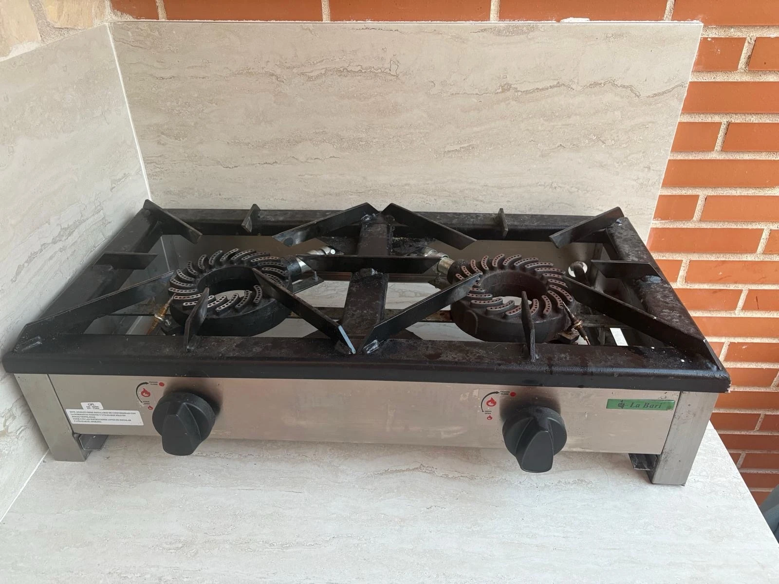 Cocina industrial 2 fogones – photo 2